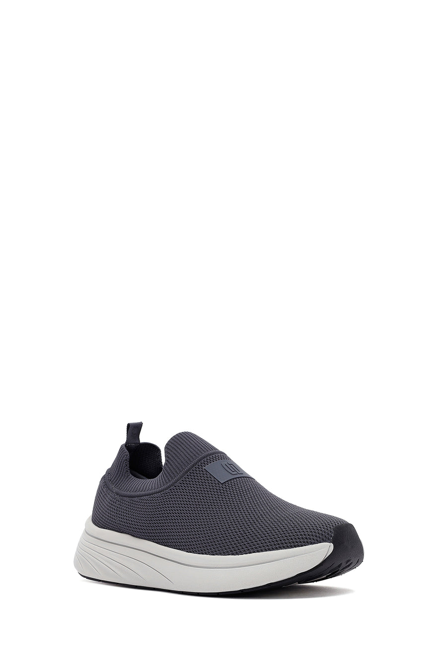 Derimod Zero Men's Gray Thick Soled Fabric Sneaker