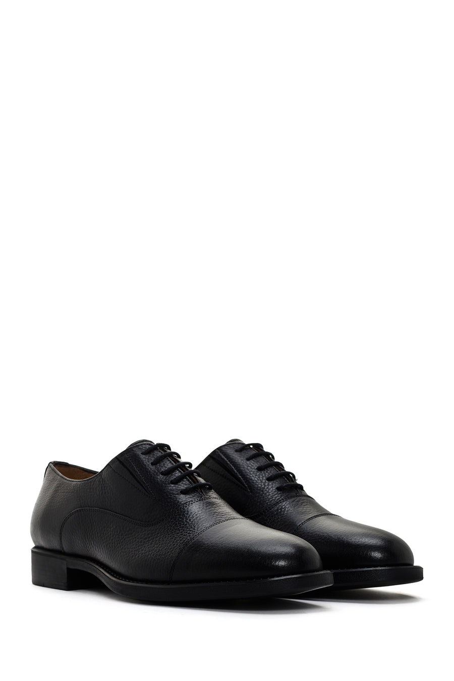 Men's Black Leather Classic Shoes