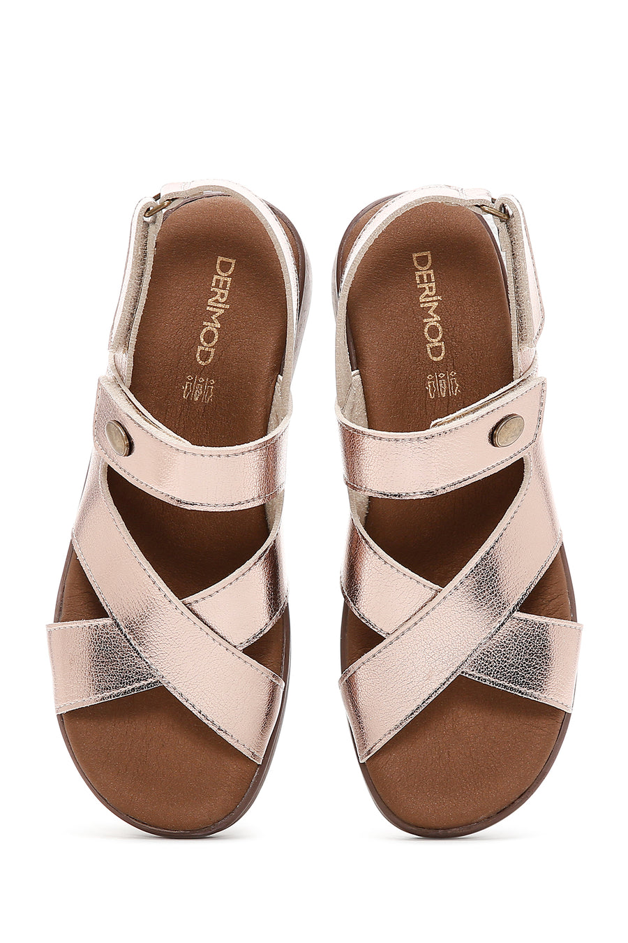 Kadın Platin Comfort Sandalet
