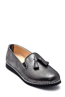 Kadın Deri Püsküllü Loafer | Derimod