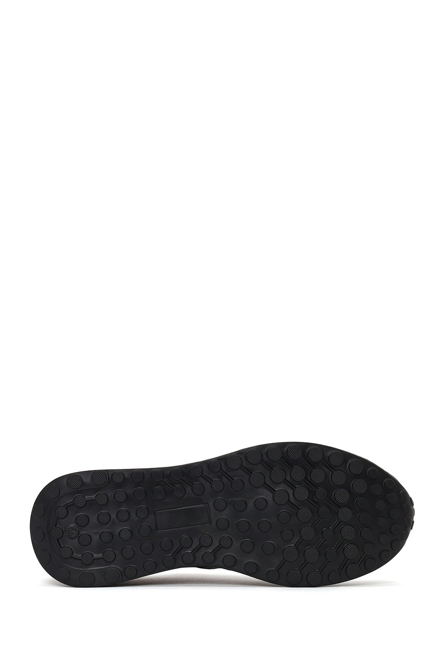 Erkek Siyah Bağcıklı Süet Deri Sneaker