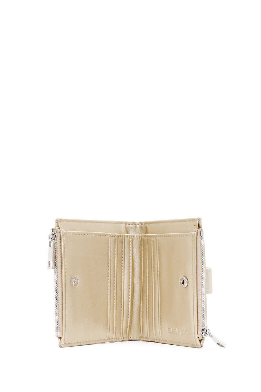 Women's Yellow Metallic Wallet