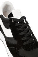 Men's Black Lace-up Leather Sneaker | Derimod