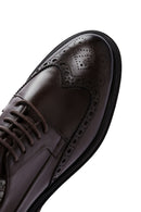 Men's Brown Leather Thick Soled Casual Shoes | Derimod