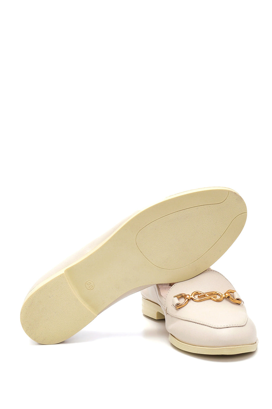 Kadın Deri Casual Loafer