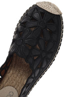 Women's Black Espadrille | Derimod