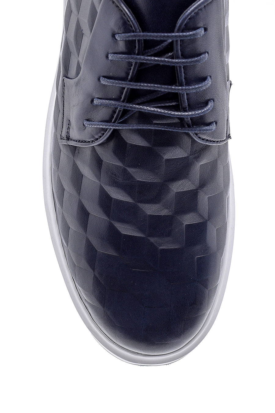 Men's Printed Leather Sneaker