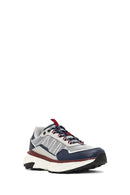 Derimod Studio Men's Navy Blue Lace-Up Thick-Soled Sneaker | Derimod
