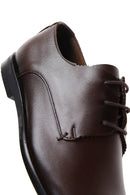 Men's Brown Leather Classic Shoes | Derimod