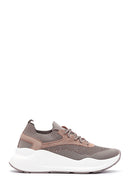 Women's Mink Thick Soled Sneaker | Derimod