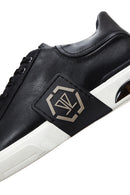 Men's Black Leather Sneaker | Derimod