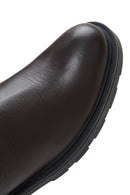 Men's Brown Leather Chelsea Boots | Derimod