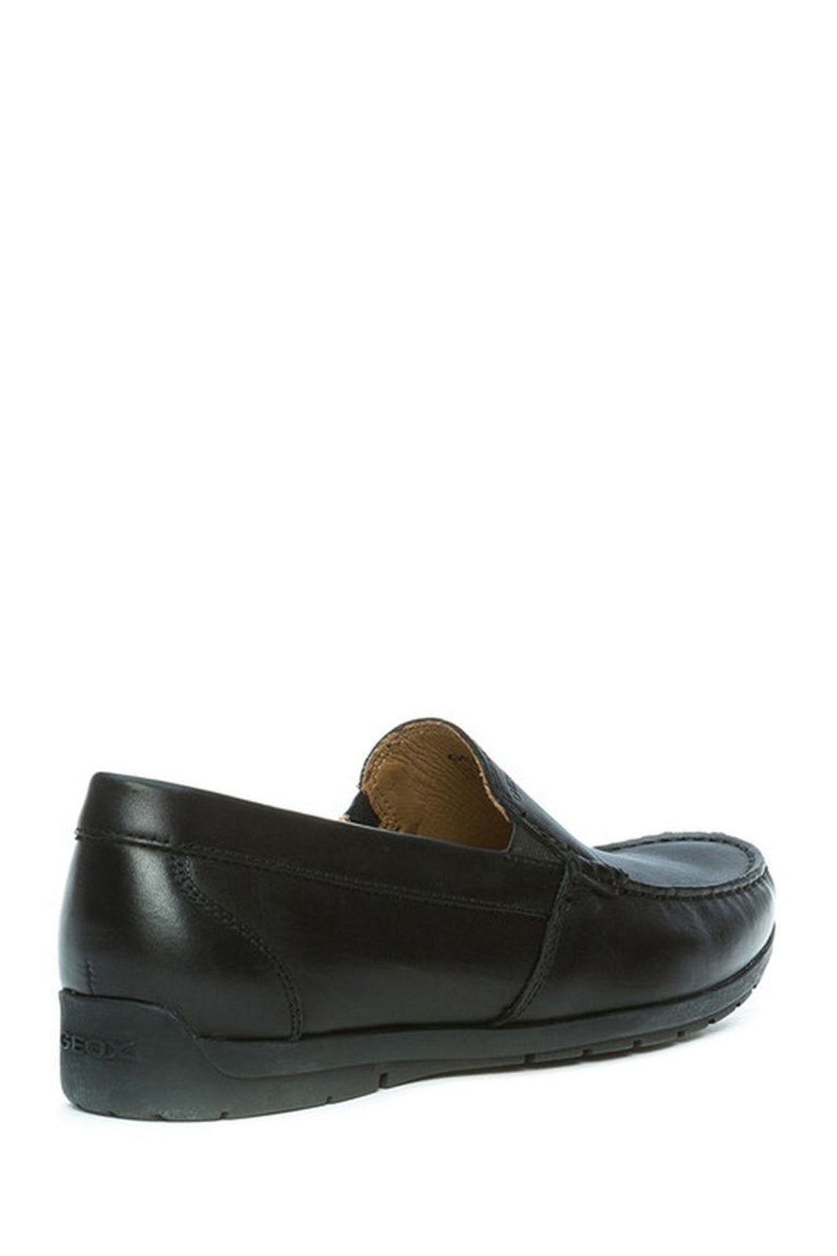 Geox Erkek Siyah Siron W Deri Casual Loafer