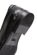 Men's Black Leather Classic Loafer | Derimod