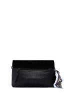 Women's Black Suede Crossbody Bag | Derimod