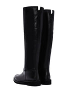 Women's Black Leather Casual Leather Boots | Derimod