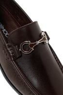 Men's Brown Leather Casual Loafer | Derimod