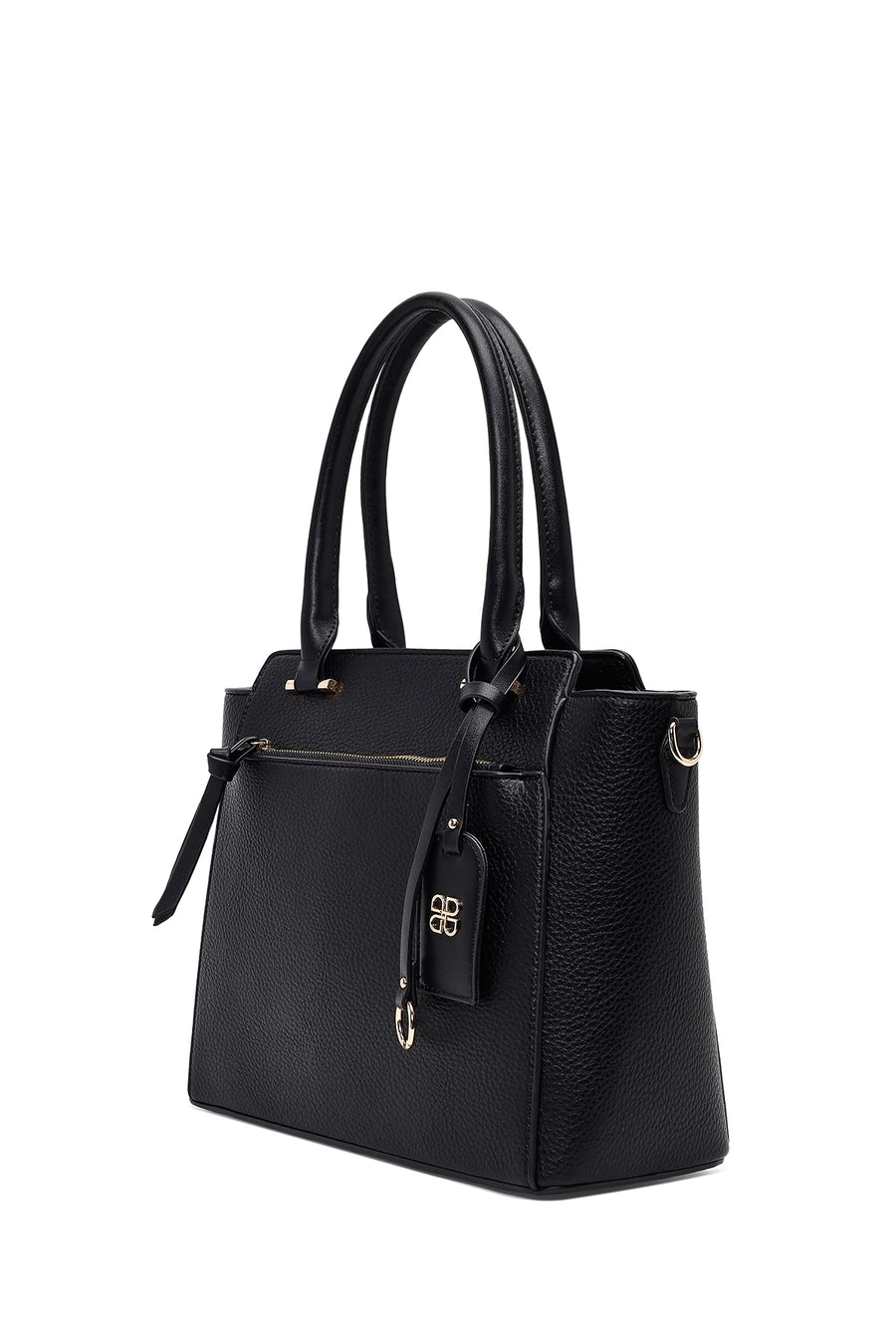 Women's Black Long Strap Shoulder Bag