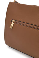 Woman Brown Long-Strap Classic Shoulder Bag | Derimod