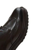 Men's Brown Lace-Up Thick Soled Leather Casual Shoes | Derimod