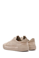 Men's Beige Lace-up Leather Sneaker | Derimod