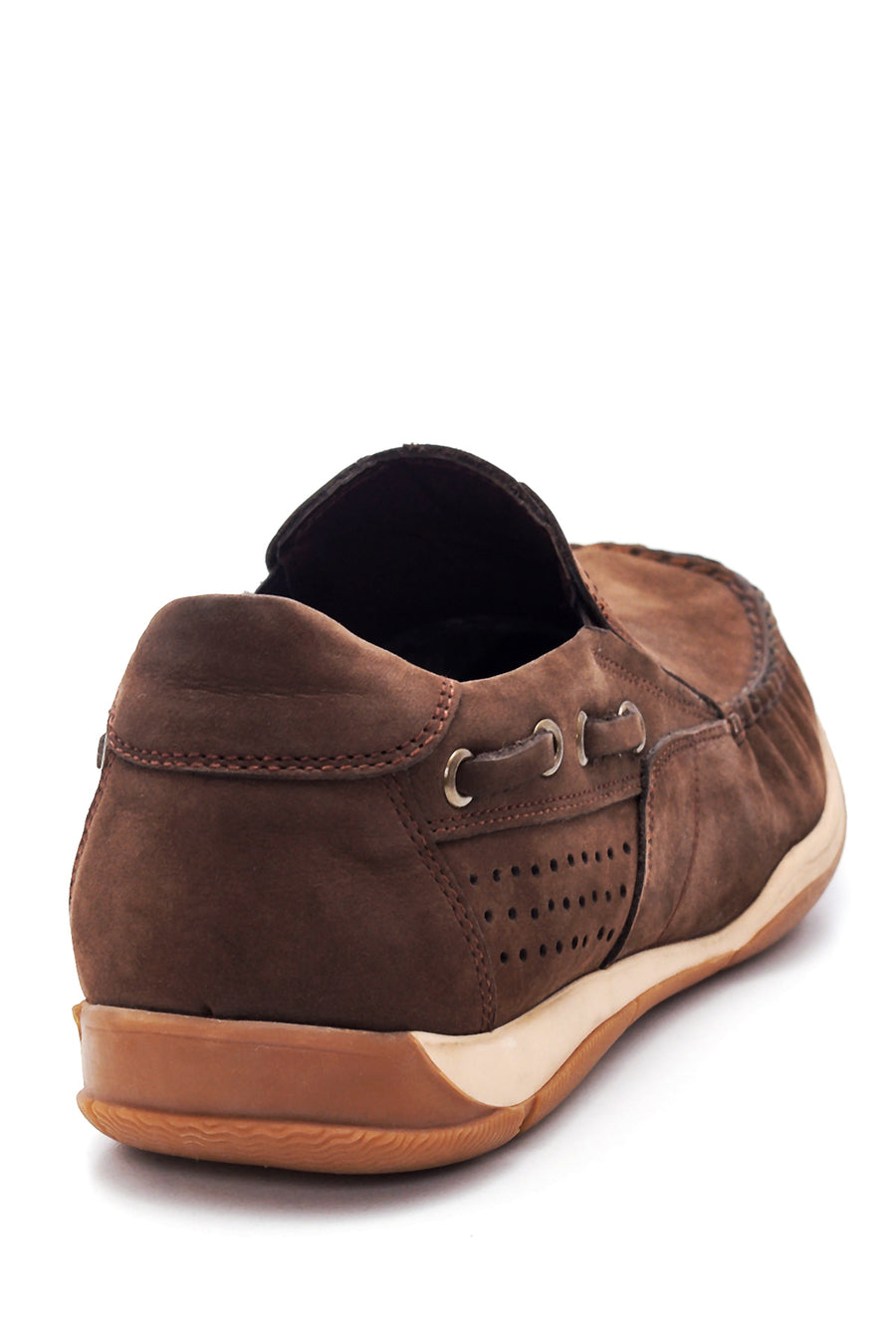 Erkek Deri Nubuk Loafer