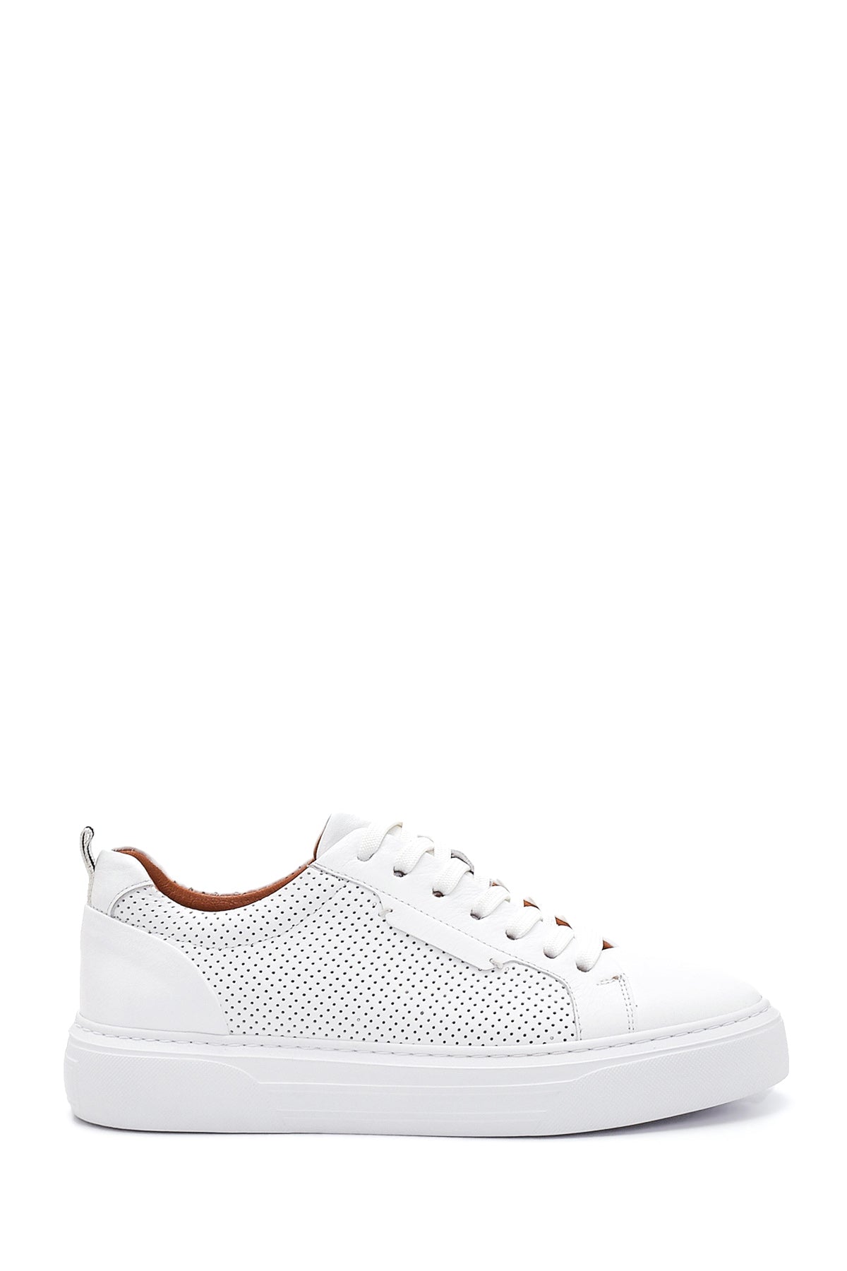 Erkek Beyaz Deri Sneaker 23SFD696314 | Derimod
