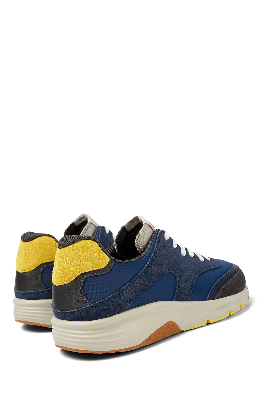 Camper Erkek Lacivert Drift Deri Sneaker