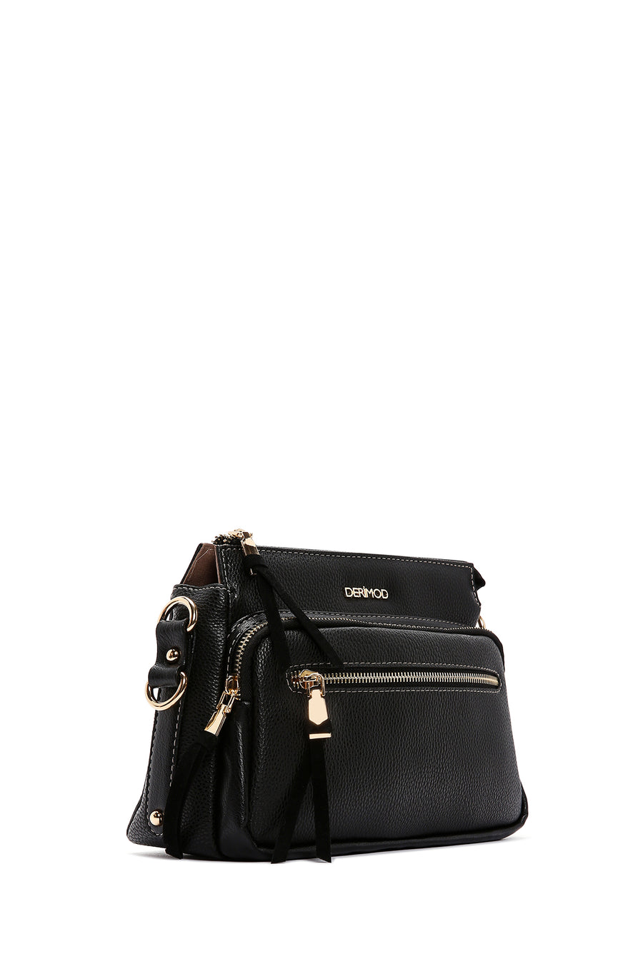 Women's Black Long Strap Shoulder Bag