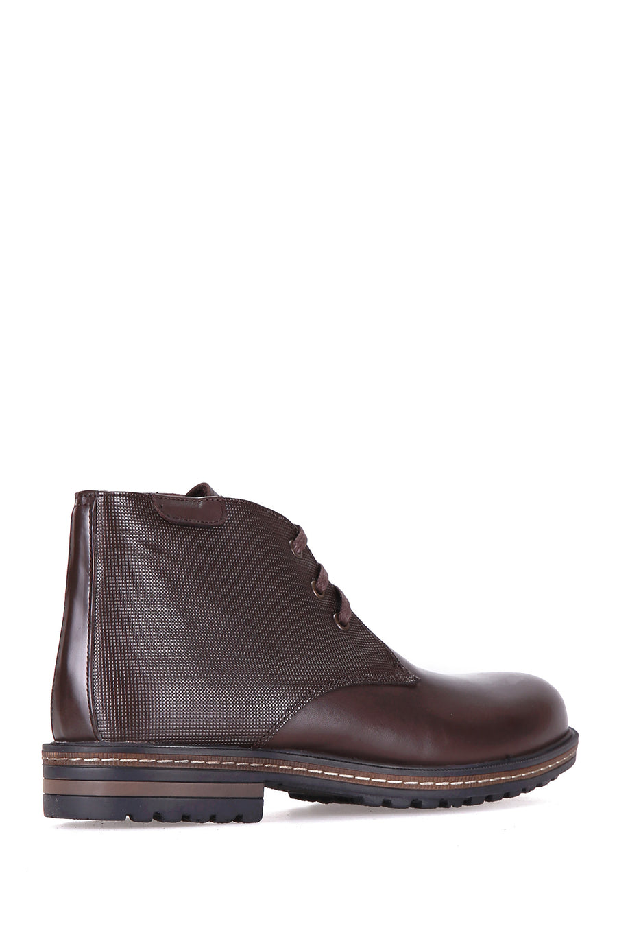 Lace-Up Men's Leather Boots