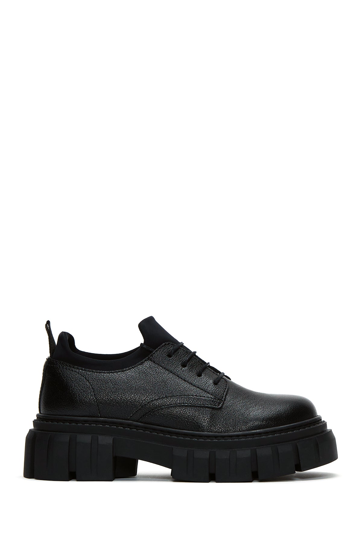 Women's Leather Thick Soled Casual Shoes 22WFD140818 | Derimod