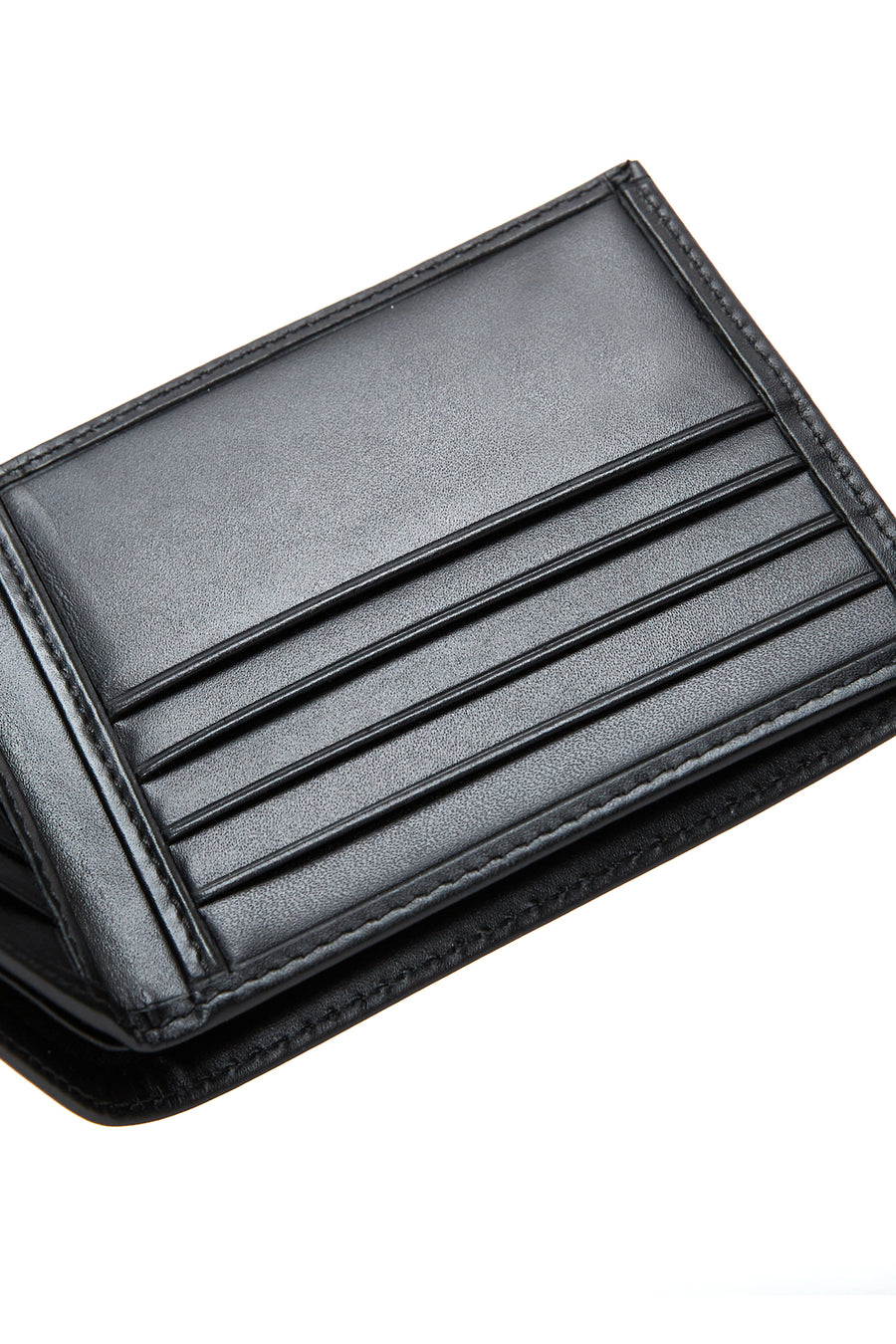 Men's Black Leather Casual Wallet