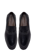 Erkek Siyah Deri Klasik Loafer | Derimod