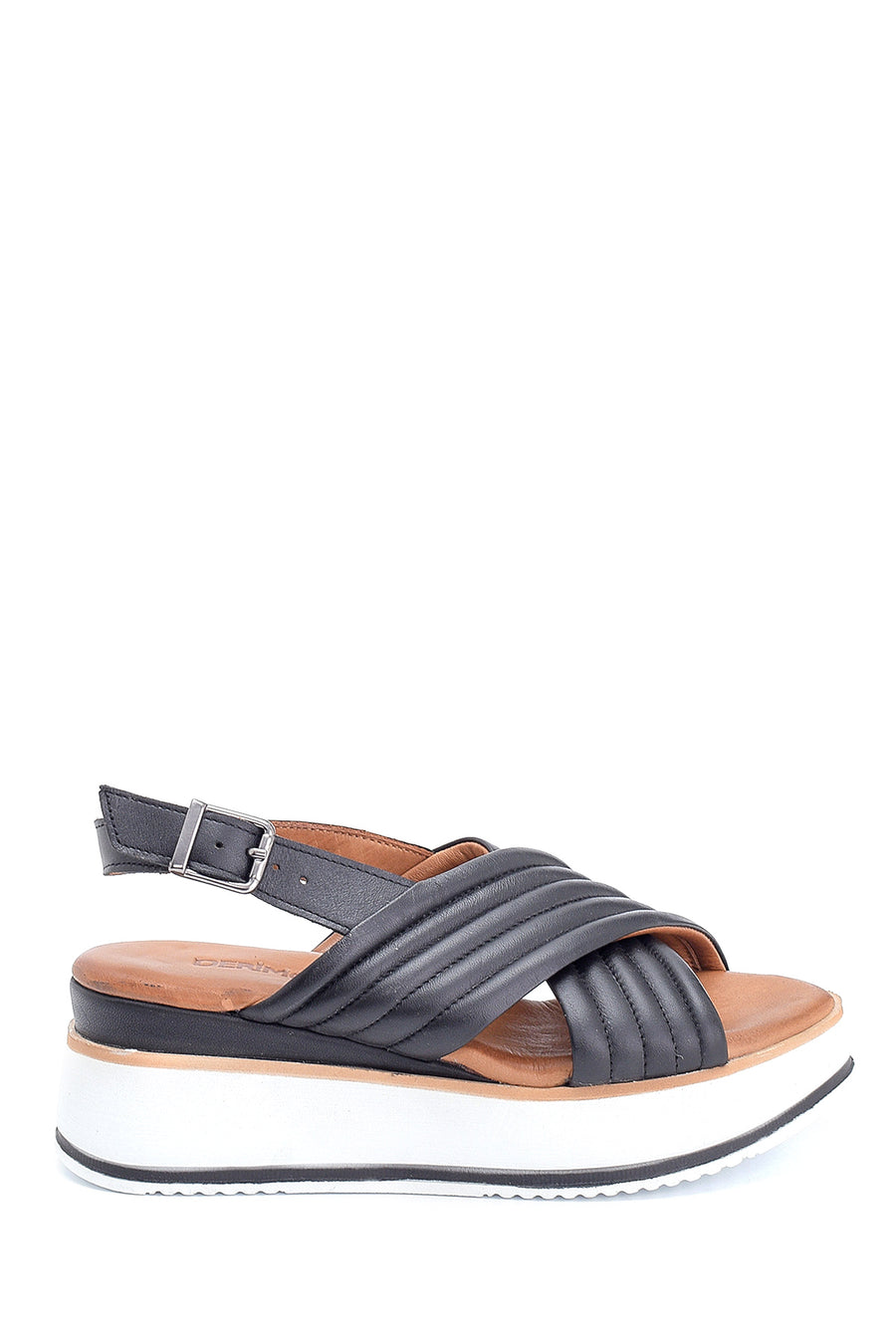 Women's Casual Leather Sandals 21SFD280218 | Derimod