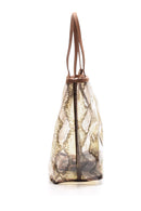 Women's Crocodile Patterned Transparent Bag | Derimod