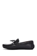 Men's Black Leather Casual Loafer | Derimod