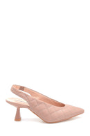 Women's Leather Quilted Detailed Shoes | Derimod