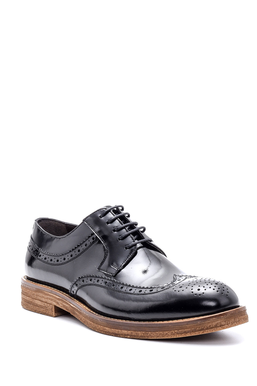 Men's Leather Patent Leather Shoes