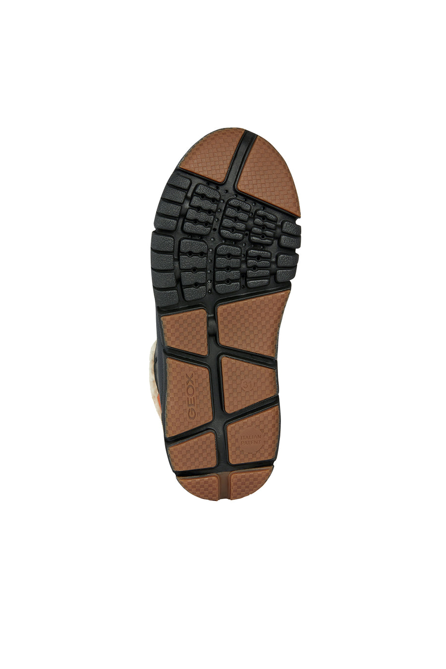 Geox Boy Black Flexyper Abx Laced Waterproof Boots