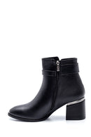 Women's Zippered Heeled Boots | Derimod