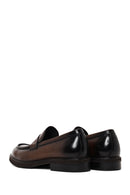 Erkek Kahverengi Deri Casual Loafer | Derimod