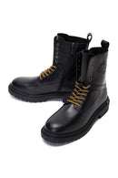 Harley-Davidson Men's Black Coro Leather Boots | Derimod