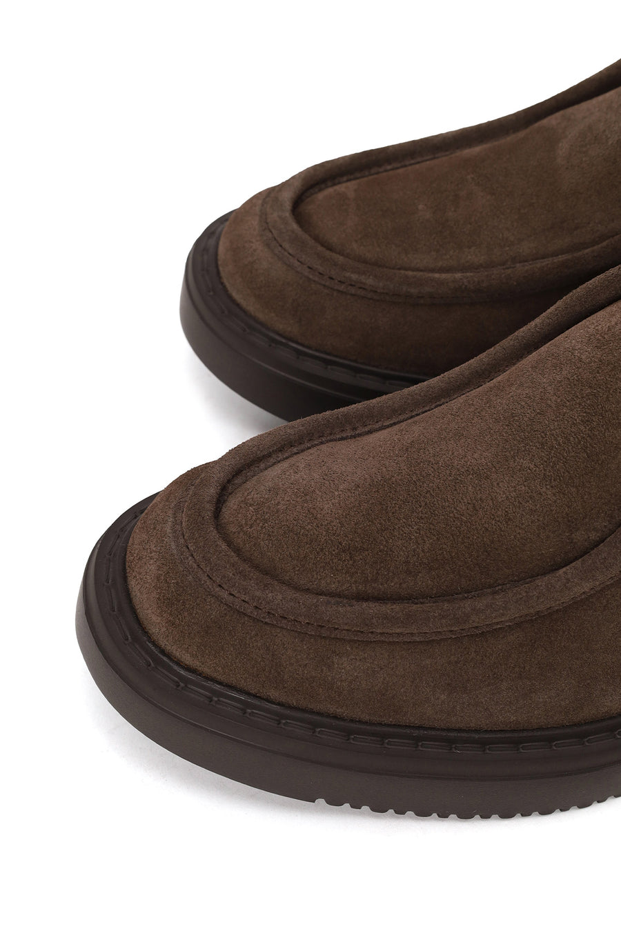 Male Mink Lace-Up Thick-Soled Suede Casual Boots