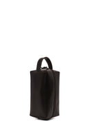 Male Dark Brown Leather Handbag | Derimod