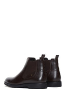 Men's Brown Leather Casual Chelsea Boots | Derimod