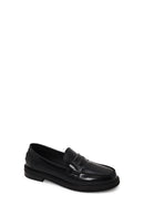 Kadın Siyah Deri Maskülen Loafer | Derimod