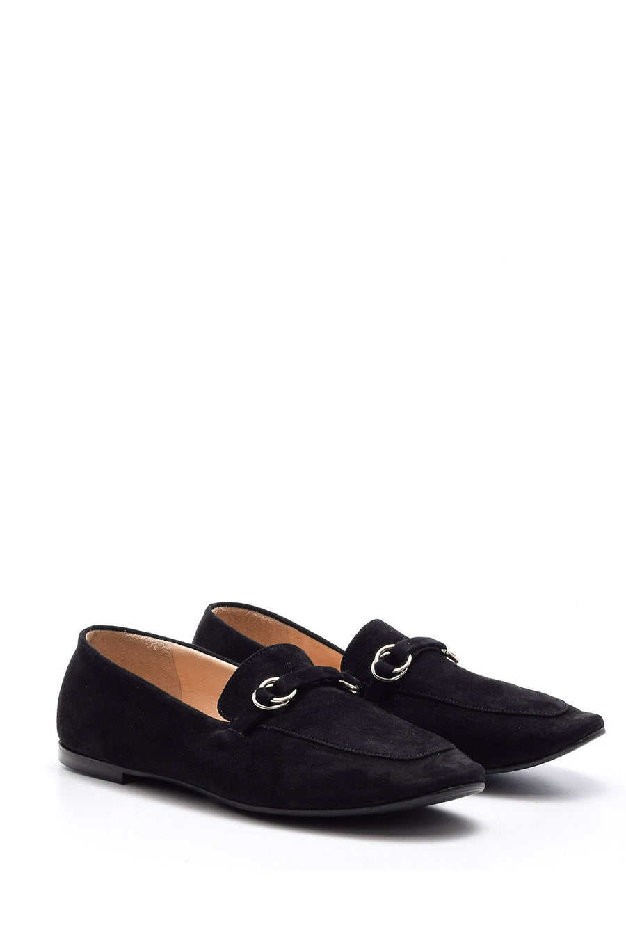 Kadın Süet Loafer