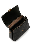 Women's Black Long Strap Crossbody Bag | Derimod