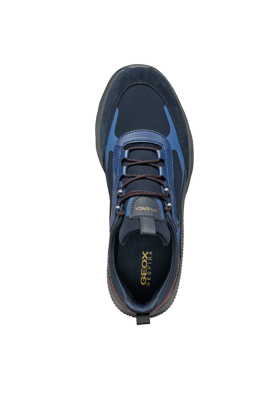 Geox Erkek Lacivert Spherica Actif Bağcıklı Sneaker
