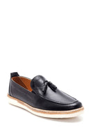 Men's Leather Tassel Loafer | Derimod